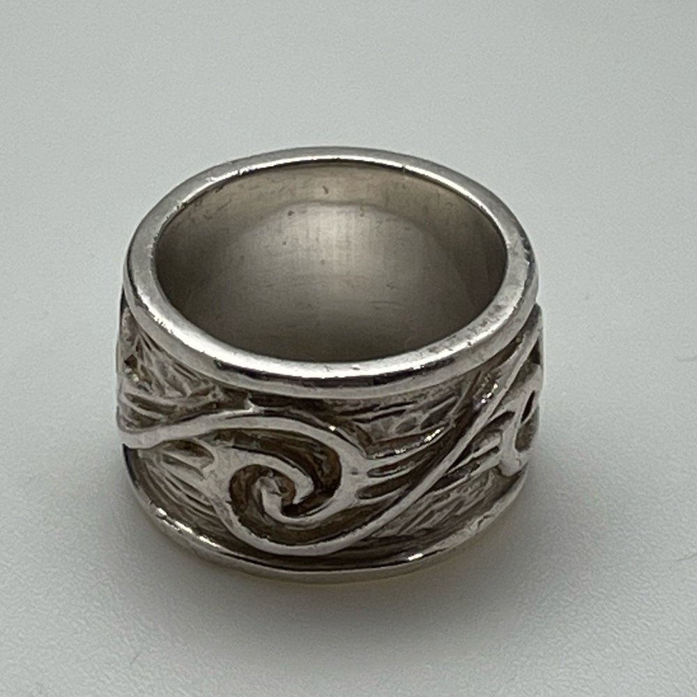 CLASSIC STERLING SILVER RING - Picture 6 of 6